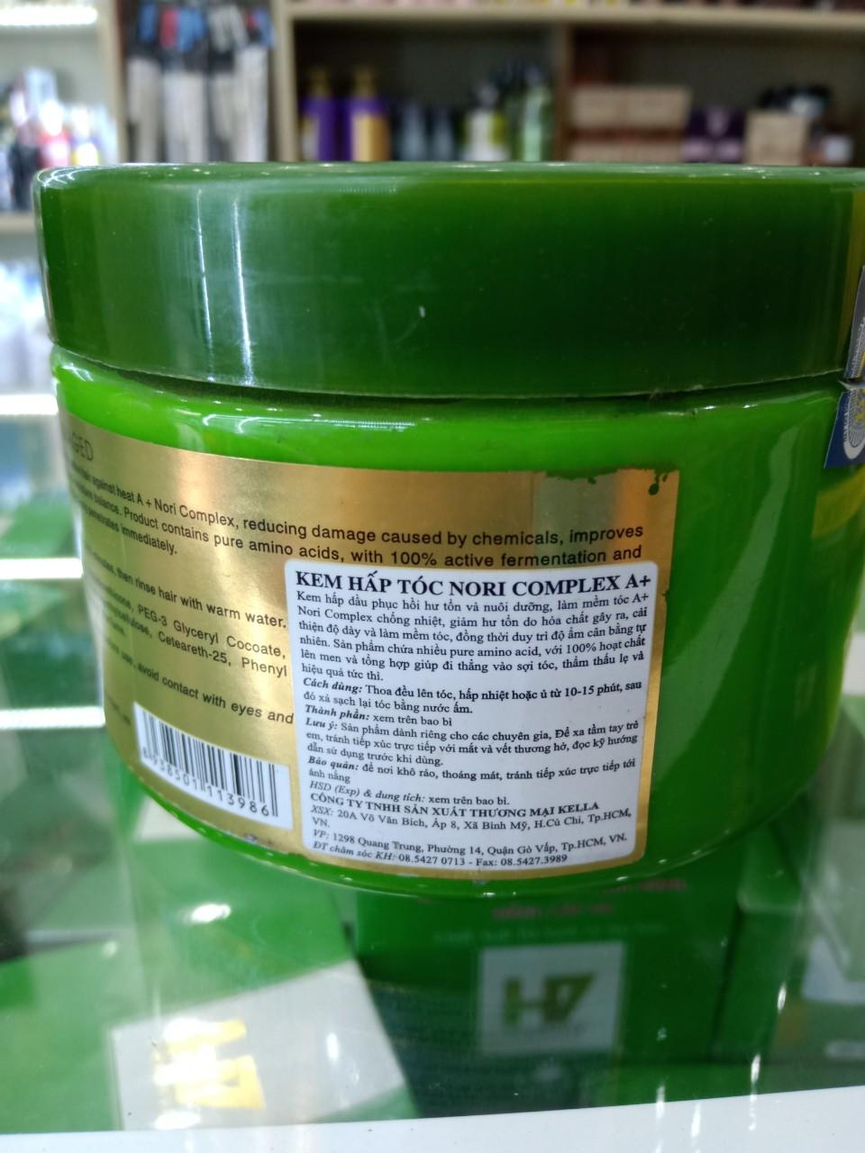Kem hấp tóc Kella A+ Nori Complex 500ml