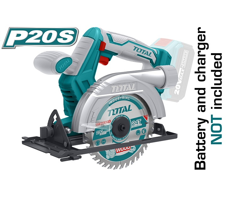 20V Máy cưa đĩa dùng pin 140mm Total TSLI1401