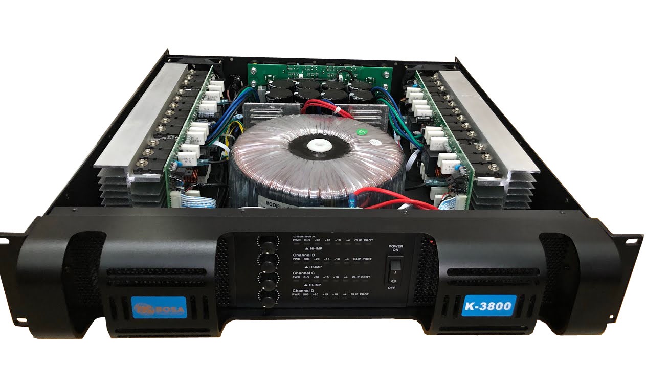 Cục đẩy 4 kênh Bosa K-3800 800w