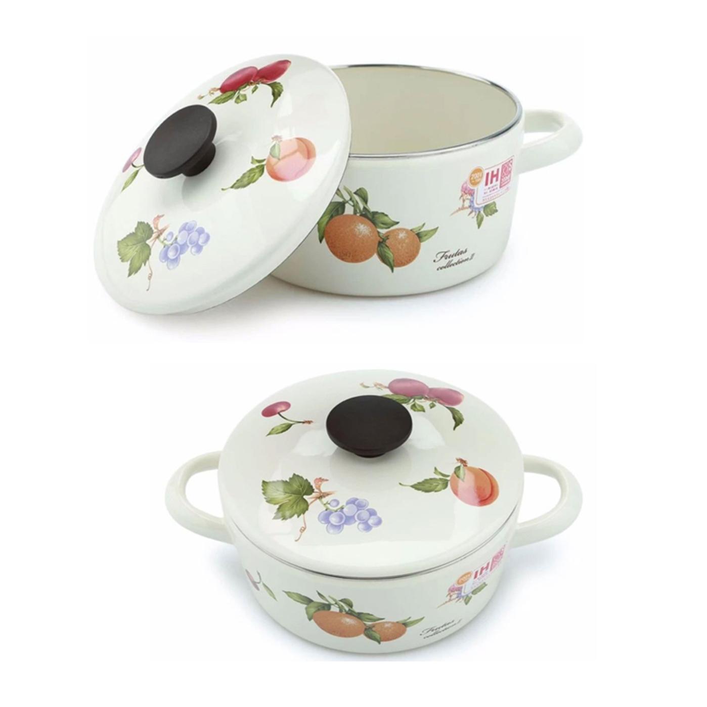 Bộ nồi tráng men Fujihoro FRV-3