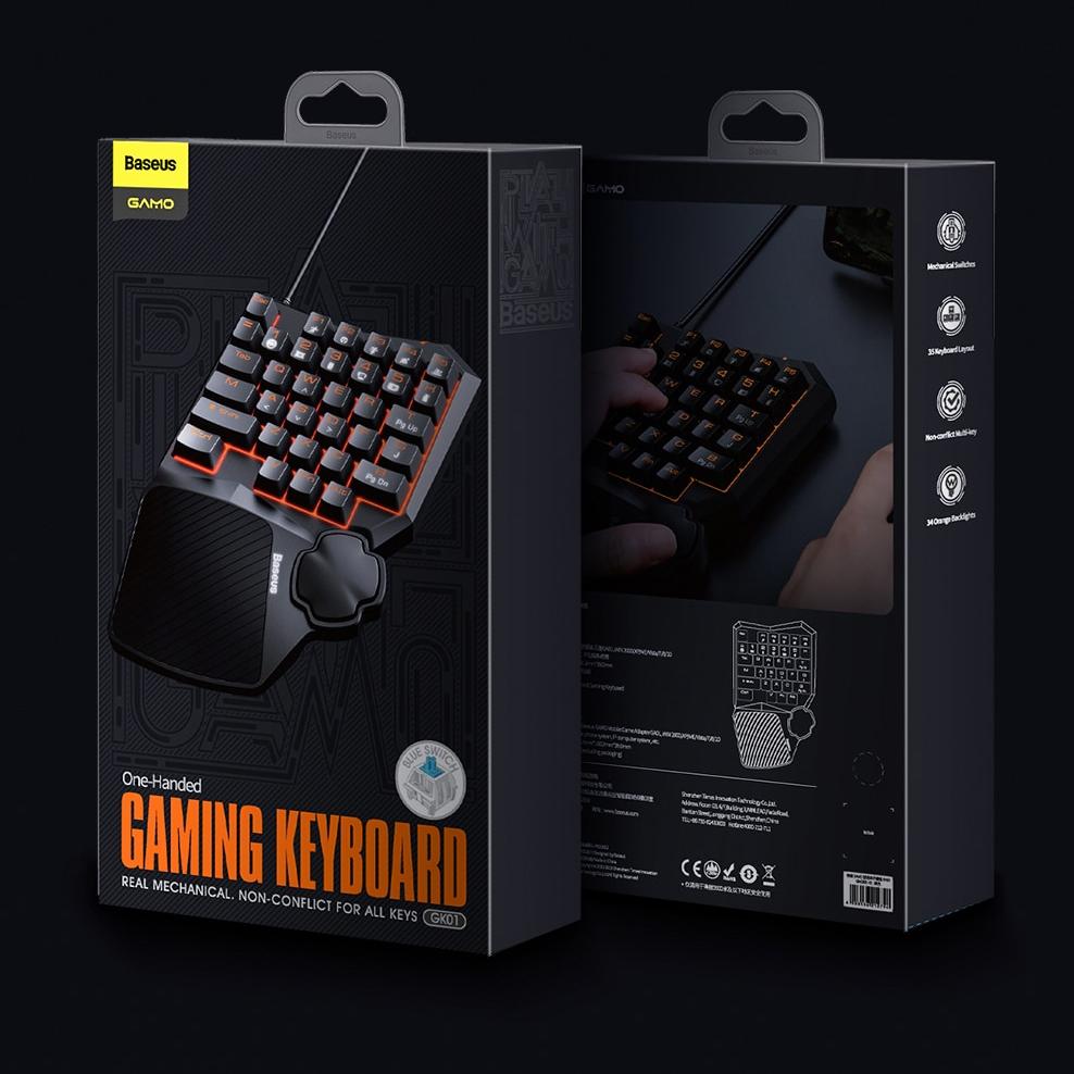 Bàn phím cơ Gaming Blue Baseus Gamo G-01