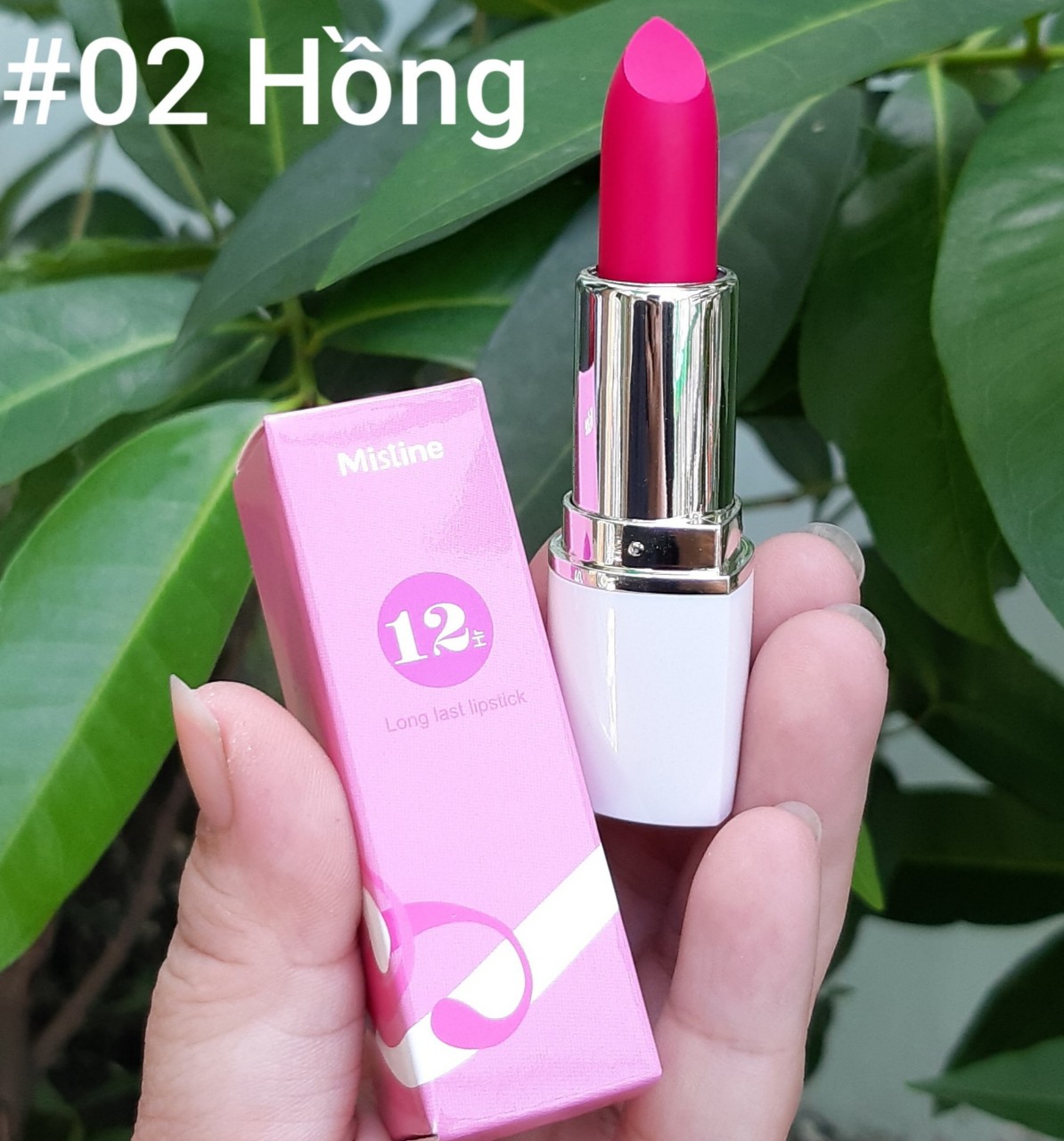 Son lì Mistine trị thâm chứa Vitamin E dưỡng môi