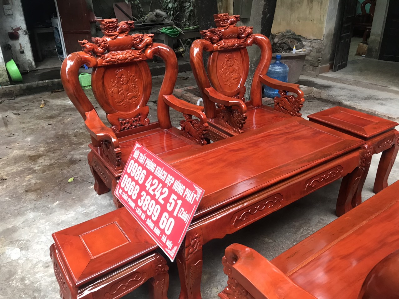Bộ bàn ghế Nghê Đình