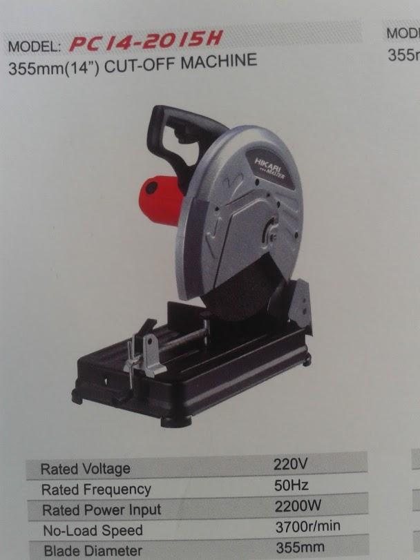 Máy cắt sắt bàn Hikari PC14-2015H
