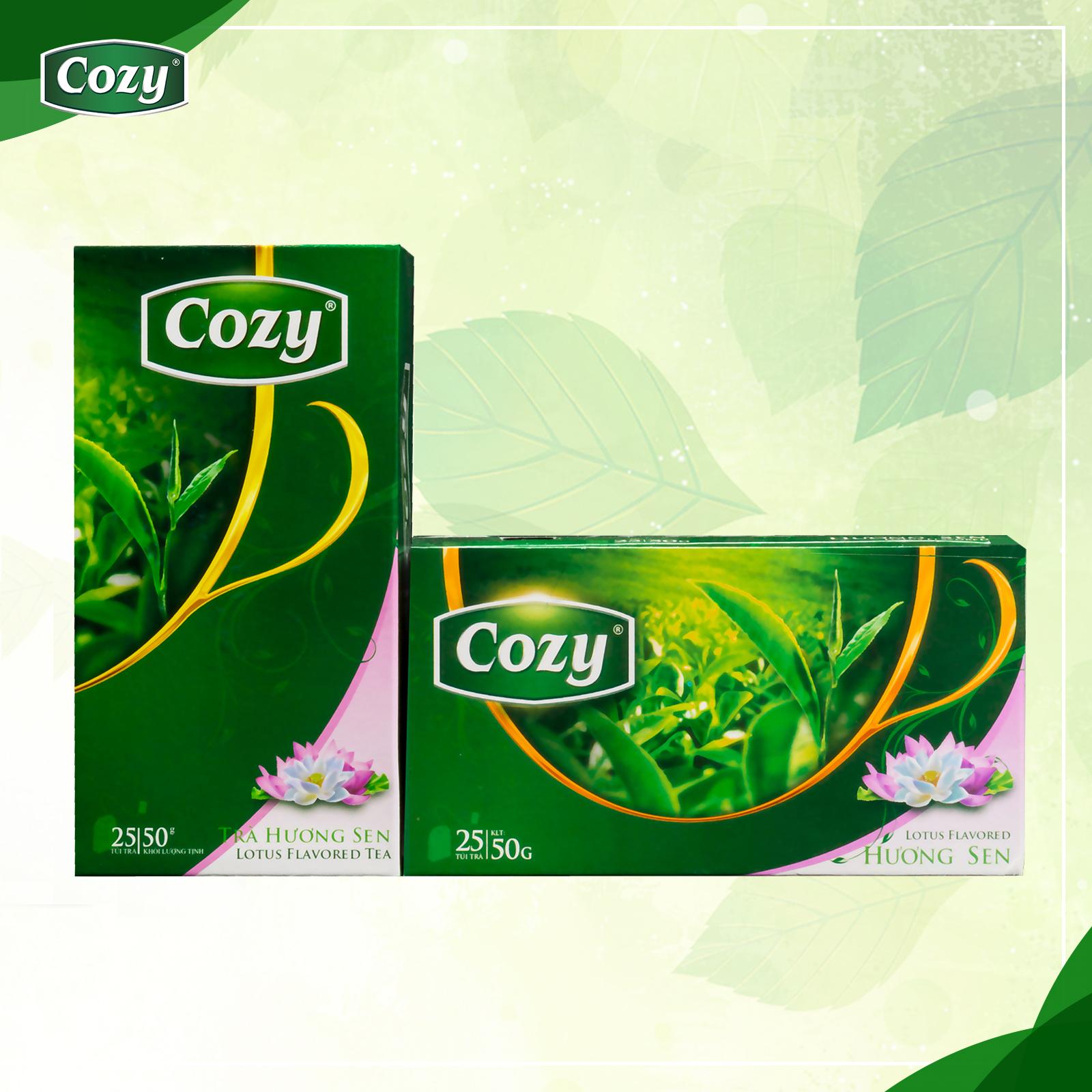 Trà Túi Lọc Cozy Hương Sen