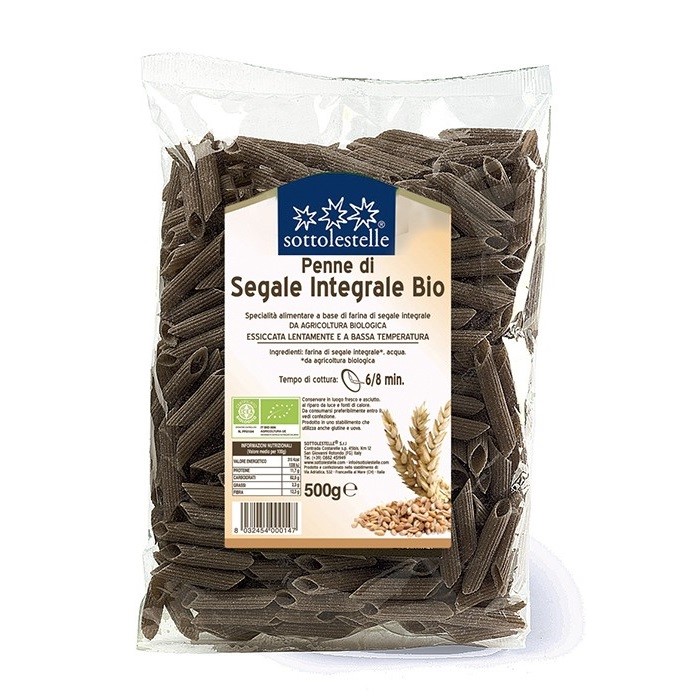 Nui Ống Sottolestelle Lúa Mạch Đen 500g