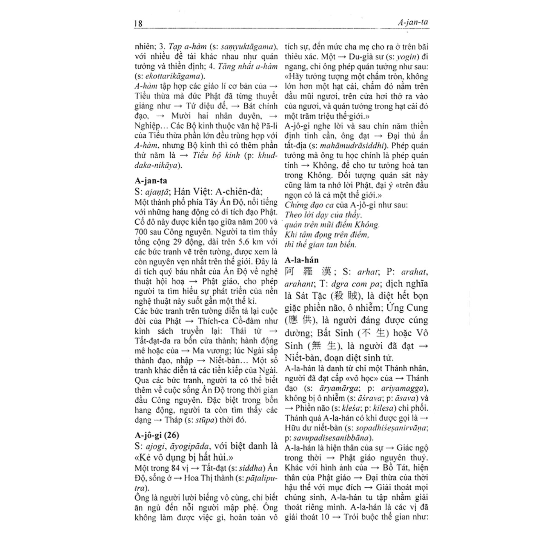 Từ Điển Phật Học