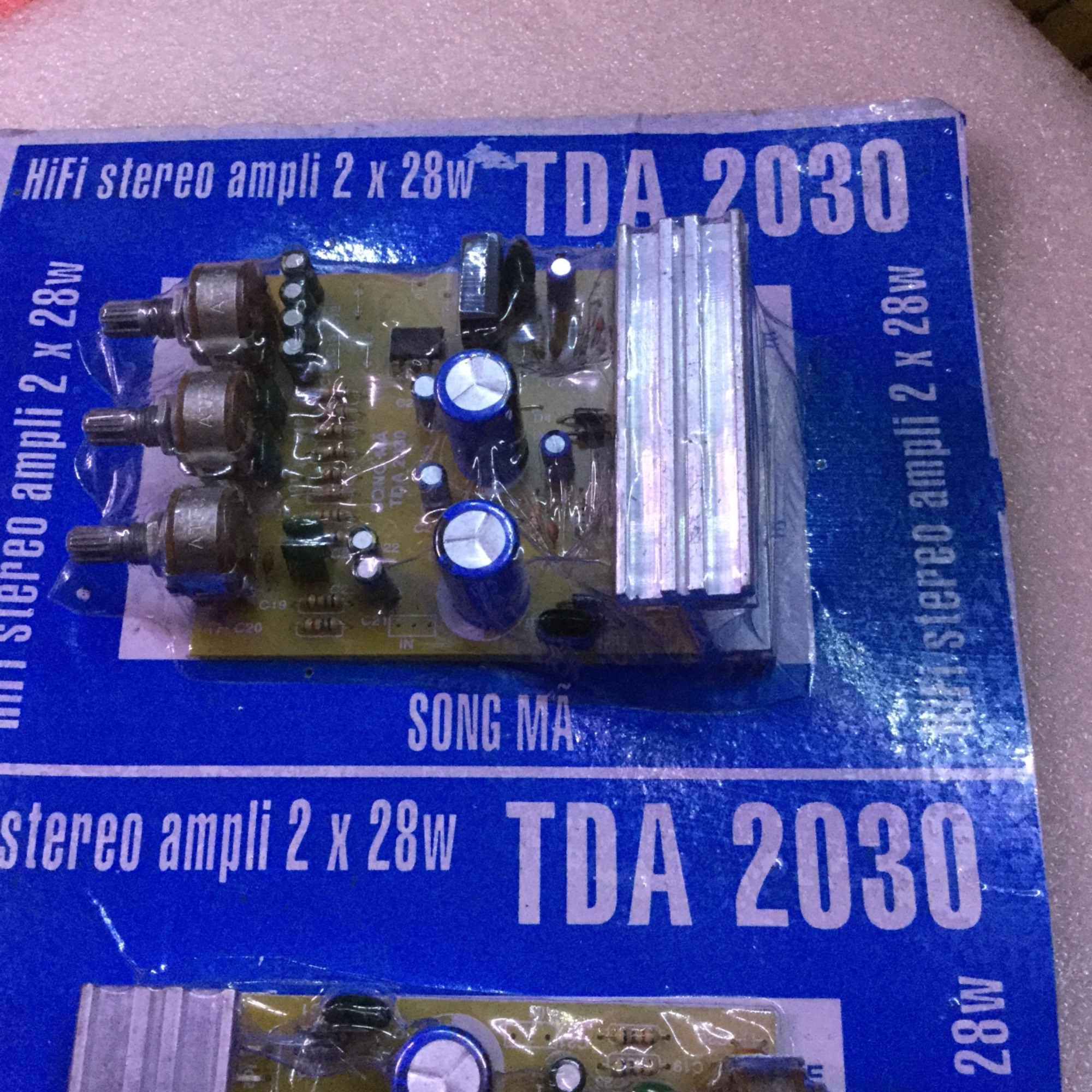 Mạch khuếch đại âm thanh HI-FI 2.0 TDA2030