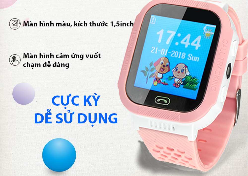 Đồng hồ thông minh định vị trẻ em MT005