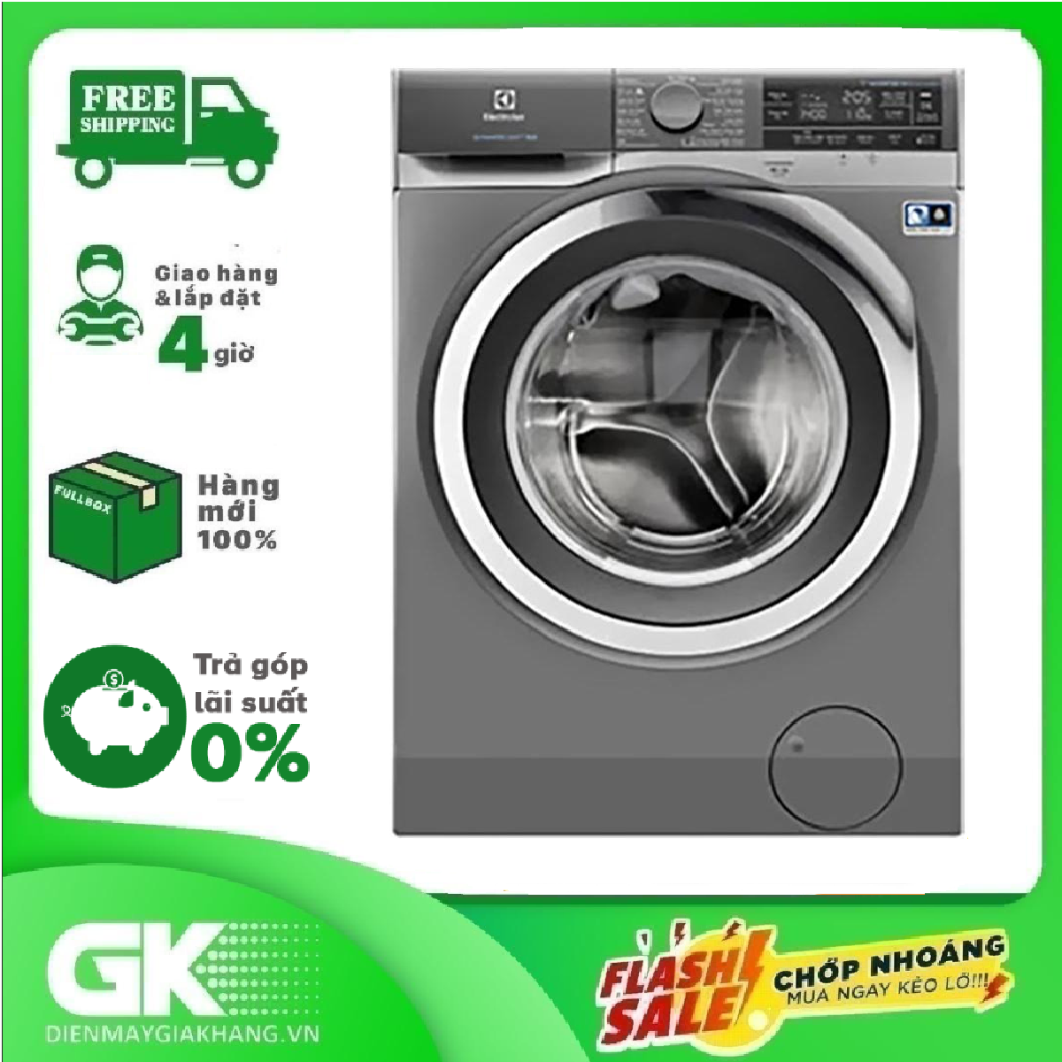 Máy giặt lồng ngang Electrolux EWF1142BESA 11Kg