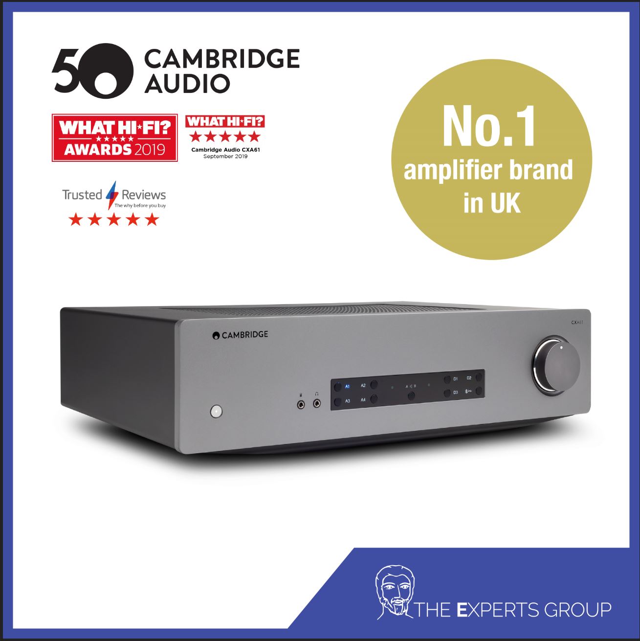 Ampli tích hợp Cambridge Audio CXA61