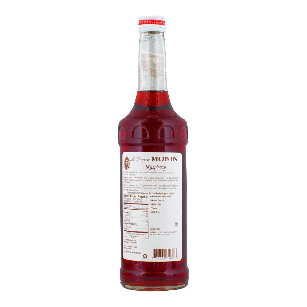 Siro Monin Phúc bồn tử 700ml
