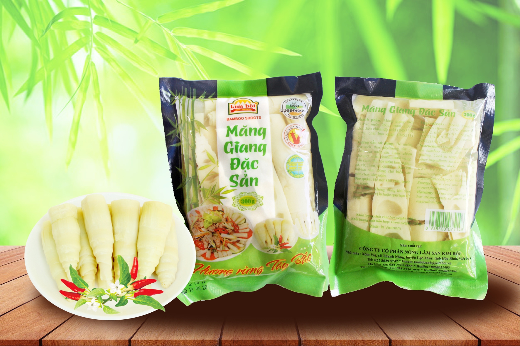 Măng giang Kim Bôi 300g