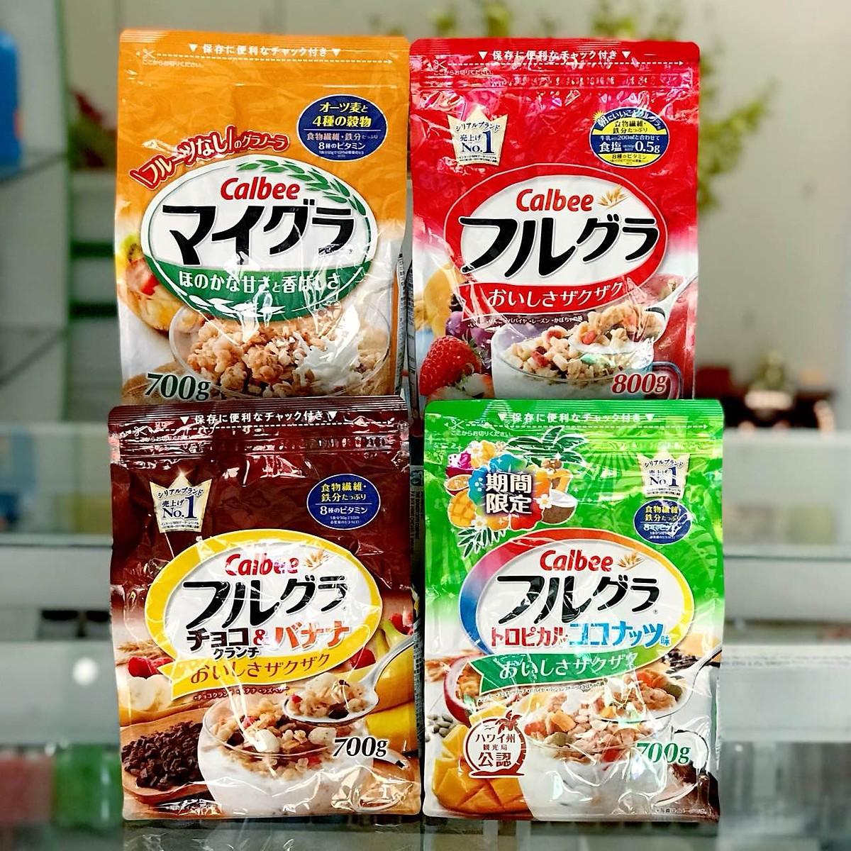 Ngũ cốc Calbee 700G Màu Vàng