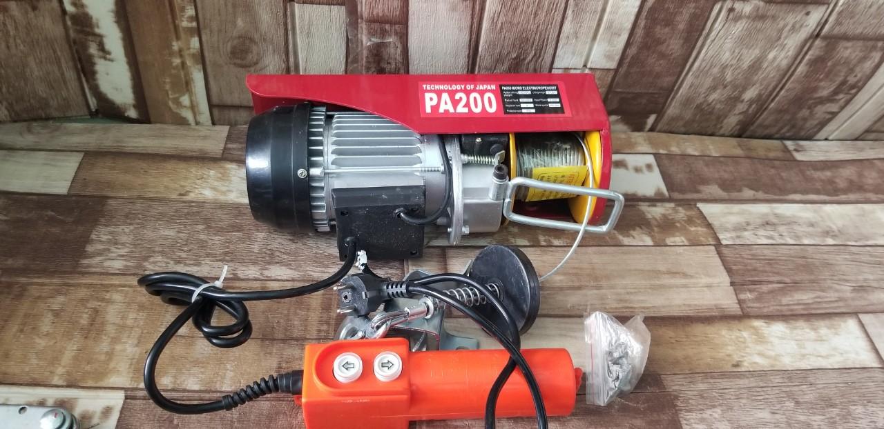 Máy tời điện Mini PA200