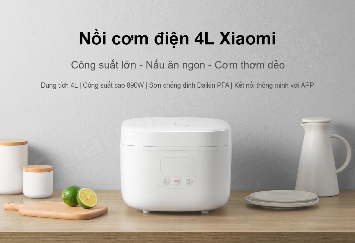 Nồi cơm điện thông minh Mijia MDFBD02ACM 4L