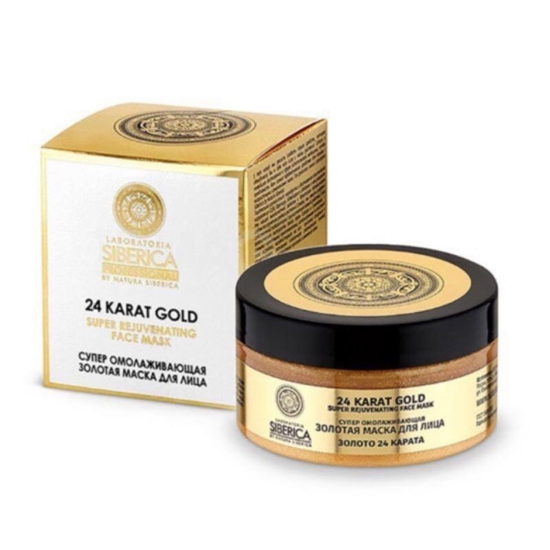 Mặt Nạ Vàng Trẻ Hóa Da 24k Natura Siberica Golden Face Mask