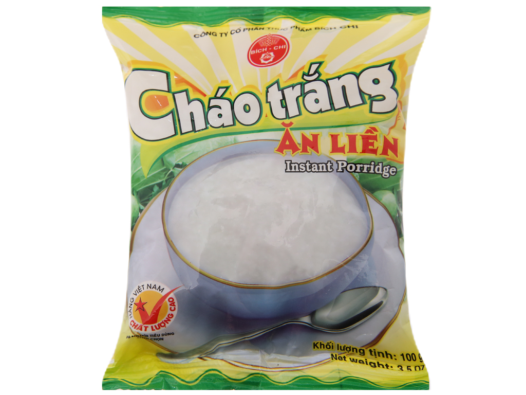 Cháo trắng Bích Chi 100g thùng 30 gói