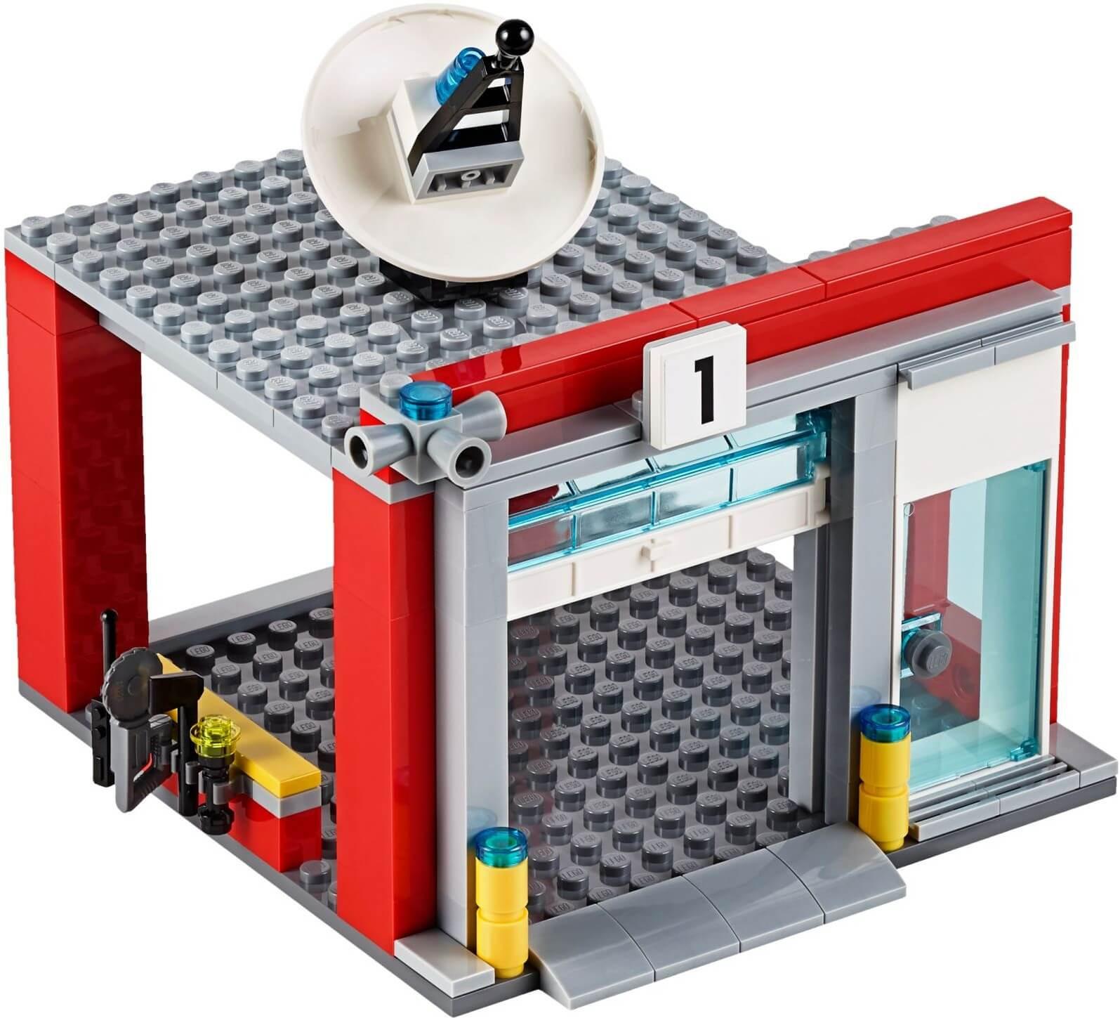 Mô Hình LEGO City Fire 60110 Trạm Cứu Hỏa