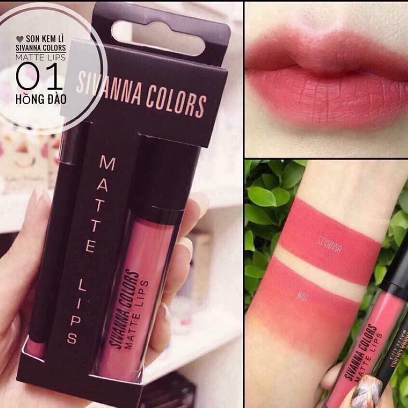 Chì kẻ viền môi sivanna colors