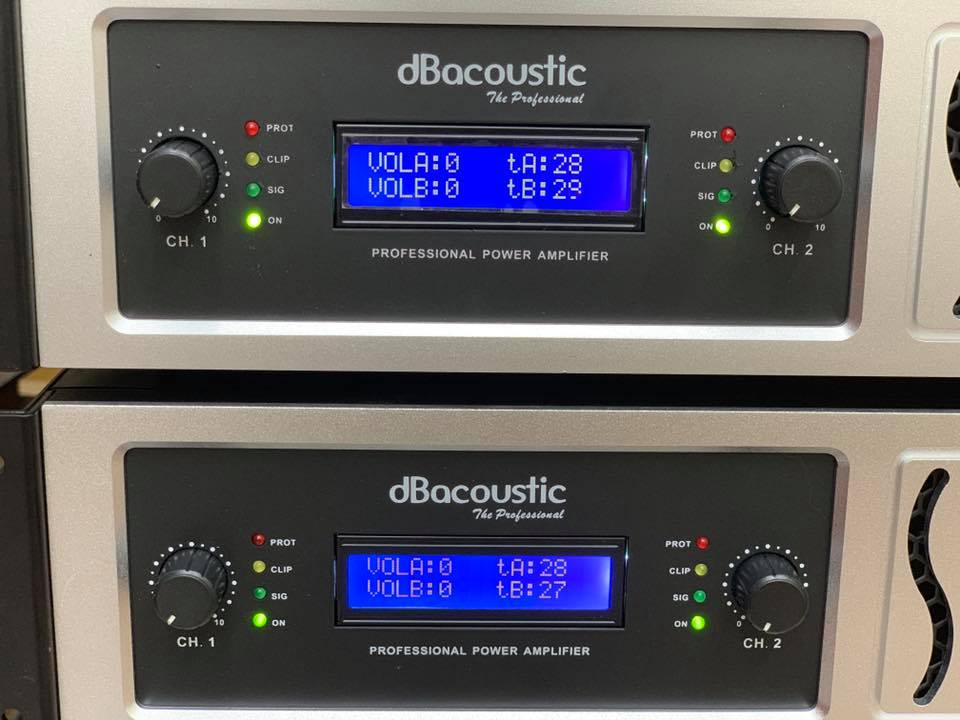 Cục Đẩy Công suất DBacoustic D5+