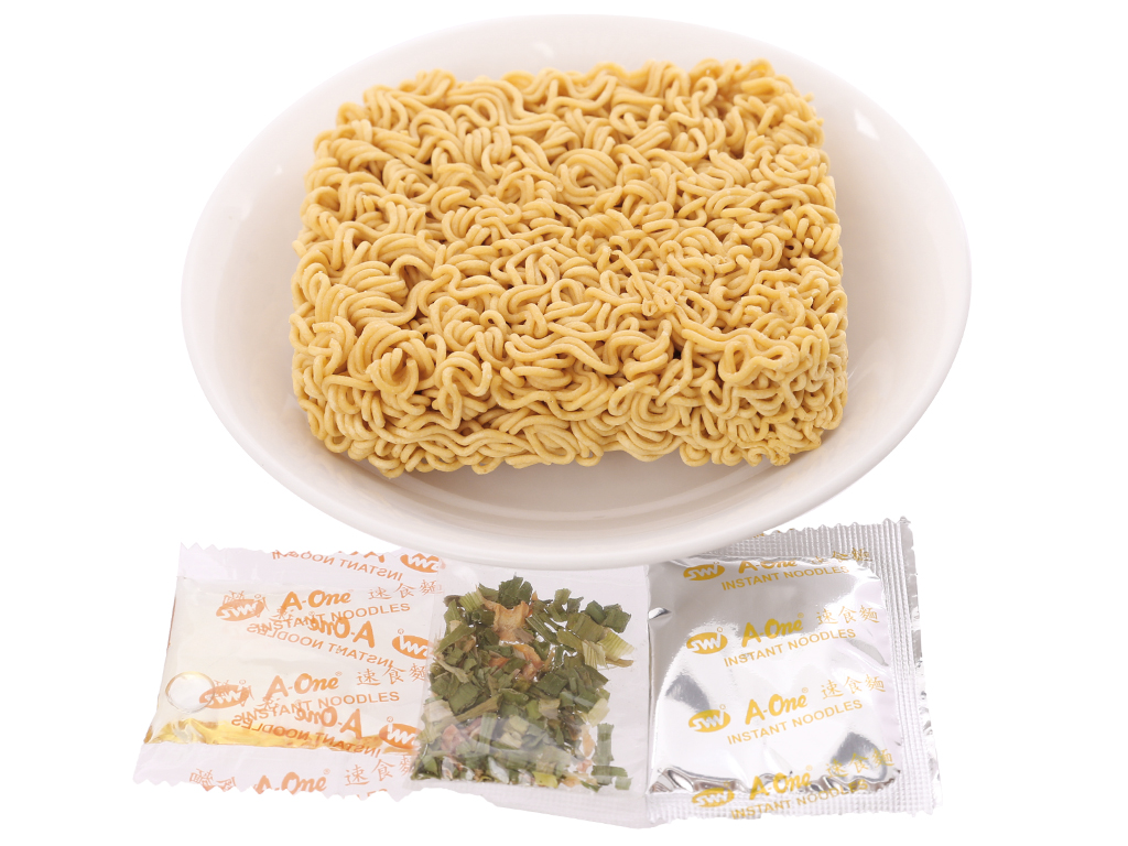 Mì A-One Hương Vị Gà 85g thùng 30 gói