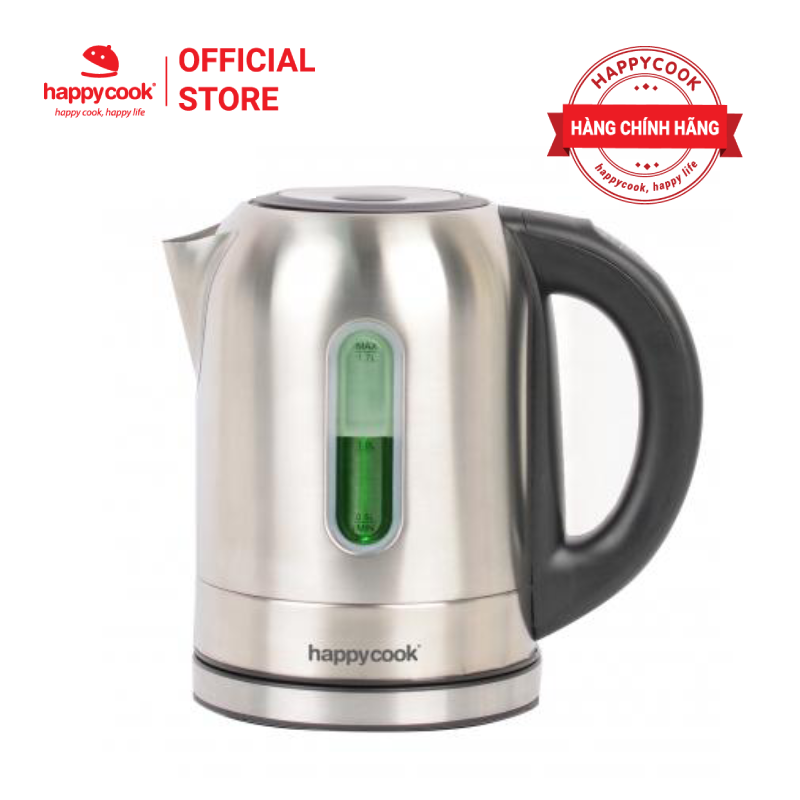 Bình đun siêu tốc inox Happycook HEK-171SD - 1.7 lít