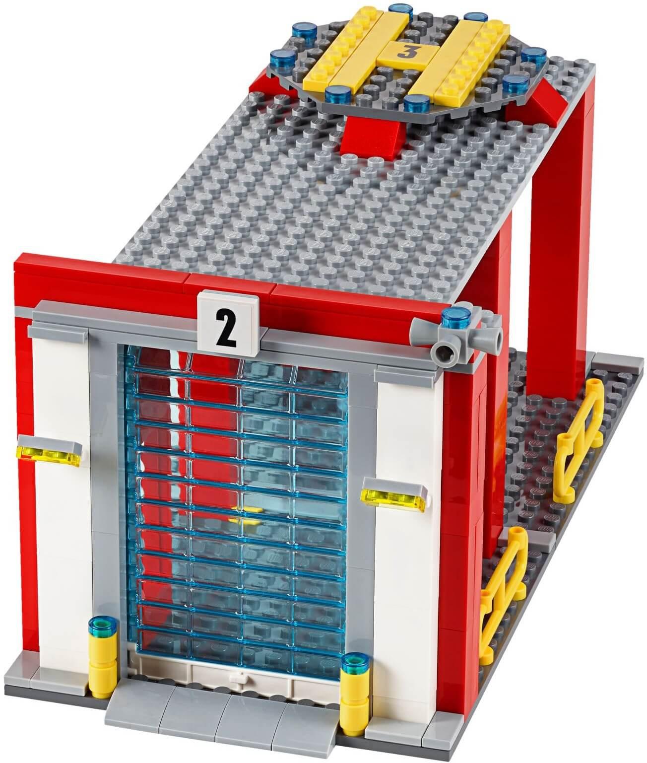 Mô Hình LEGO City Fire 60110 Trạm Cứu Hỏa