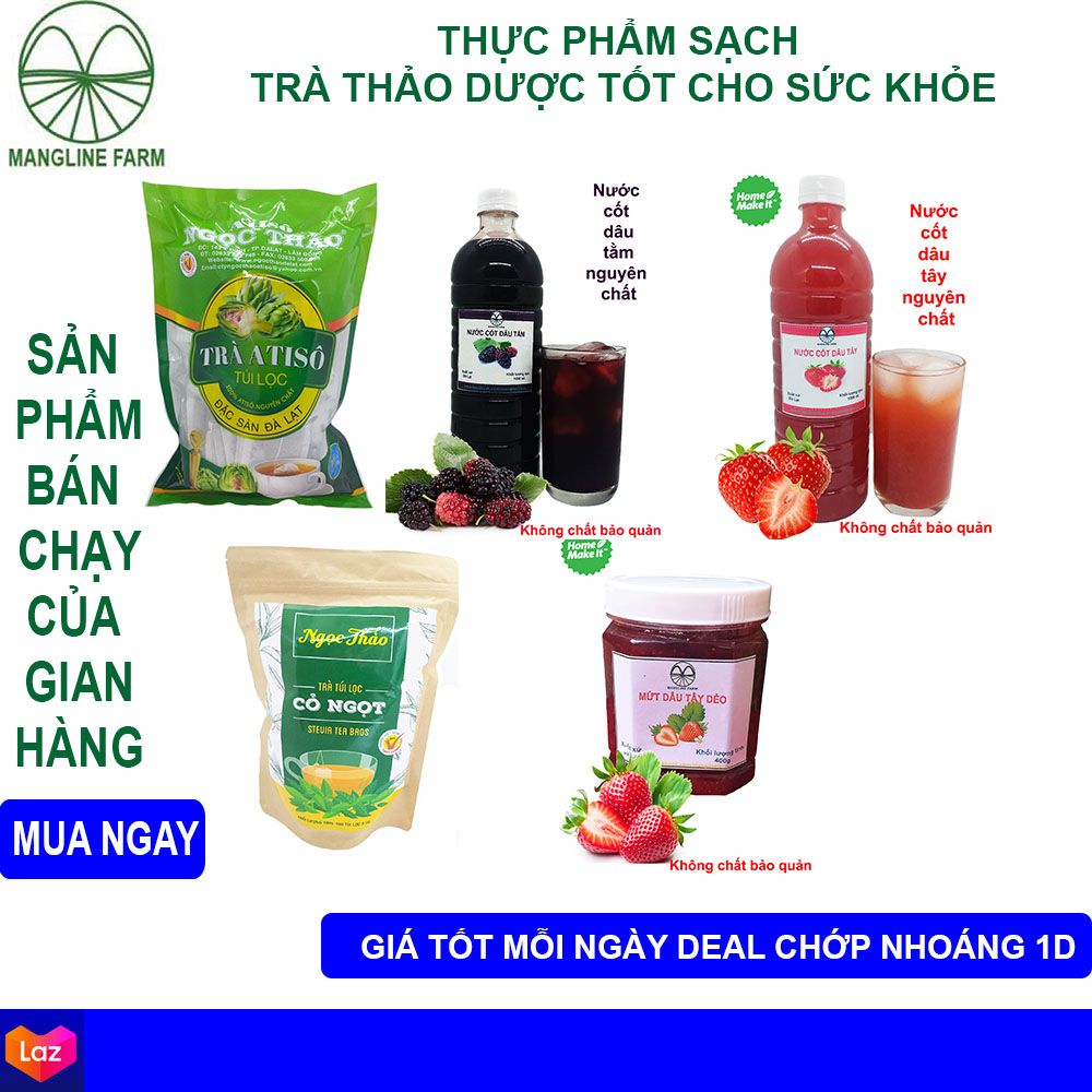 Trà Atiso Ngọc Thảo 100 túi lọc