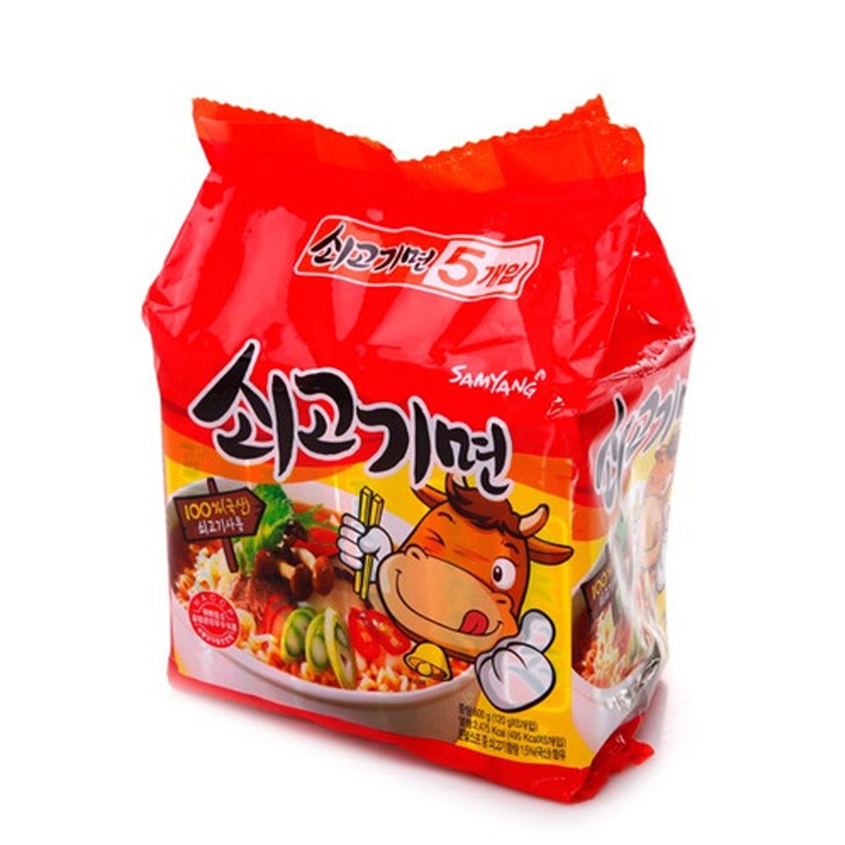 Mì SamYang bò 120g combo 10 gói