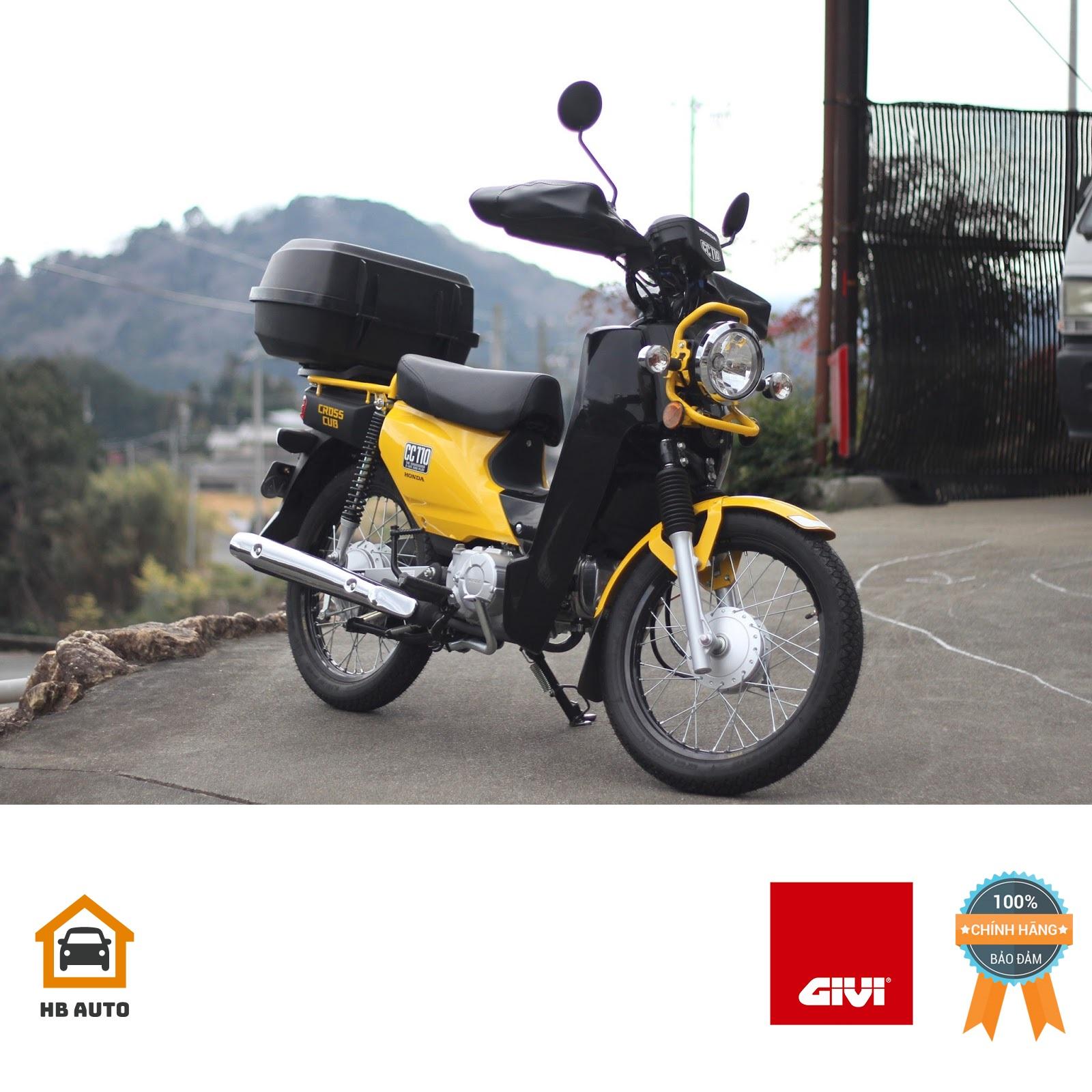 Thùng Đựng Đồ Xe Máy Givi E20N Monolock 39L