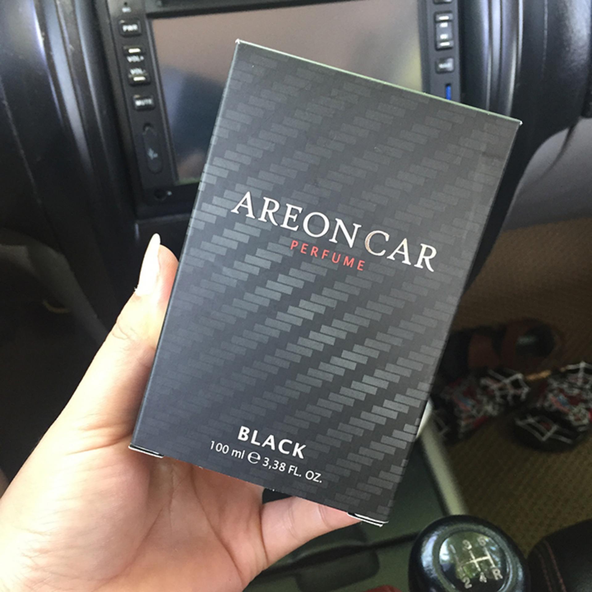 Nước hoa ô tô Areon Car Black Perfume 100ml
