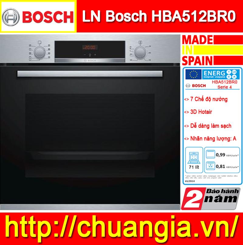Lò nướng Bosch HBA512BR0