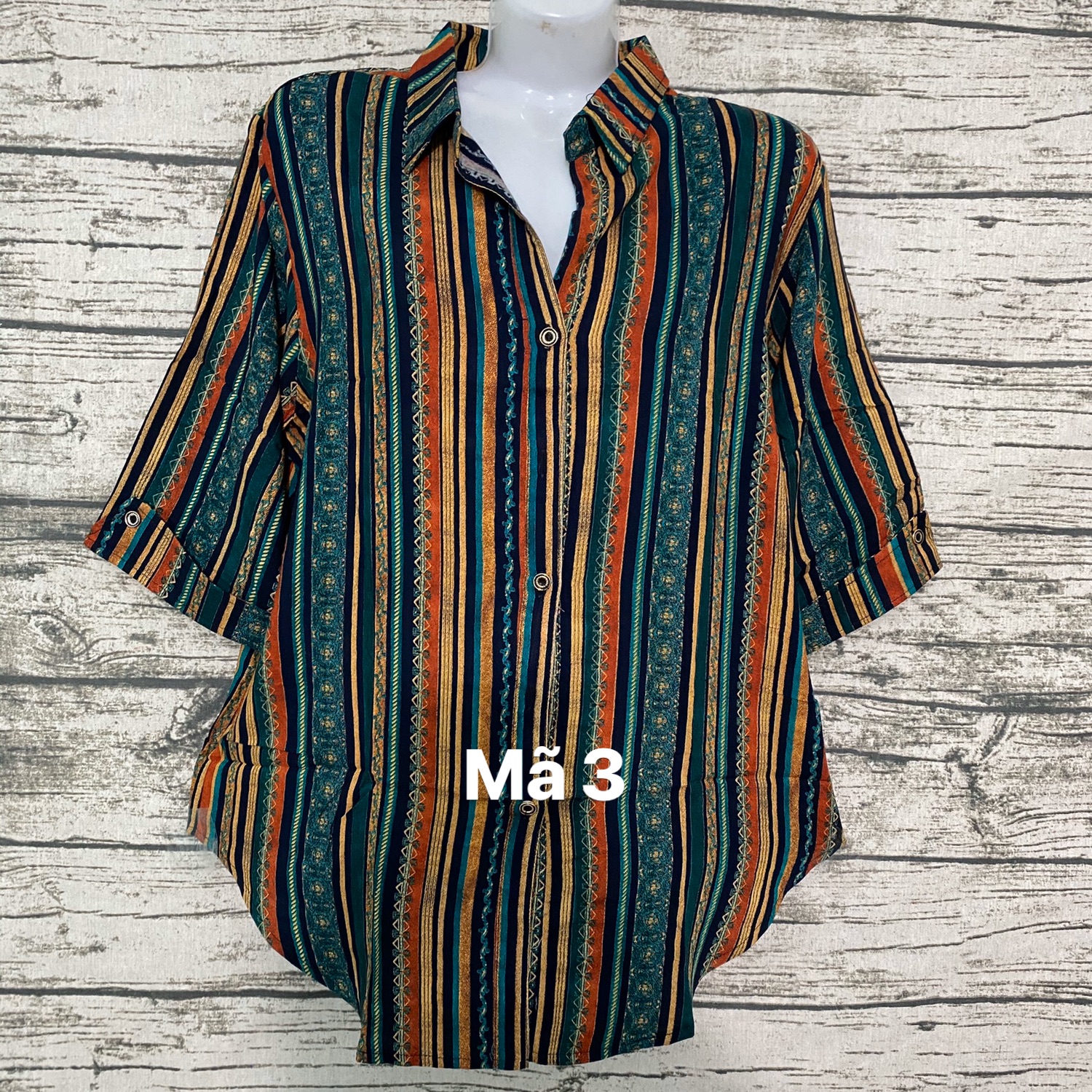 Áo sơ mi vải tonl nhung 60-70 ký
