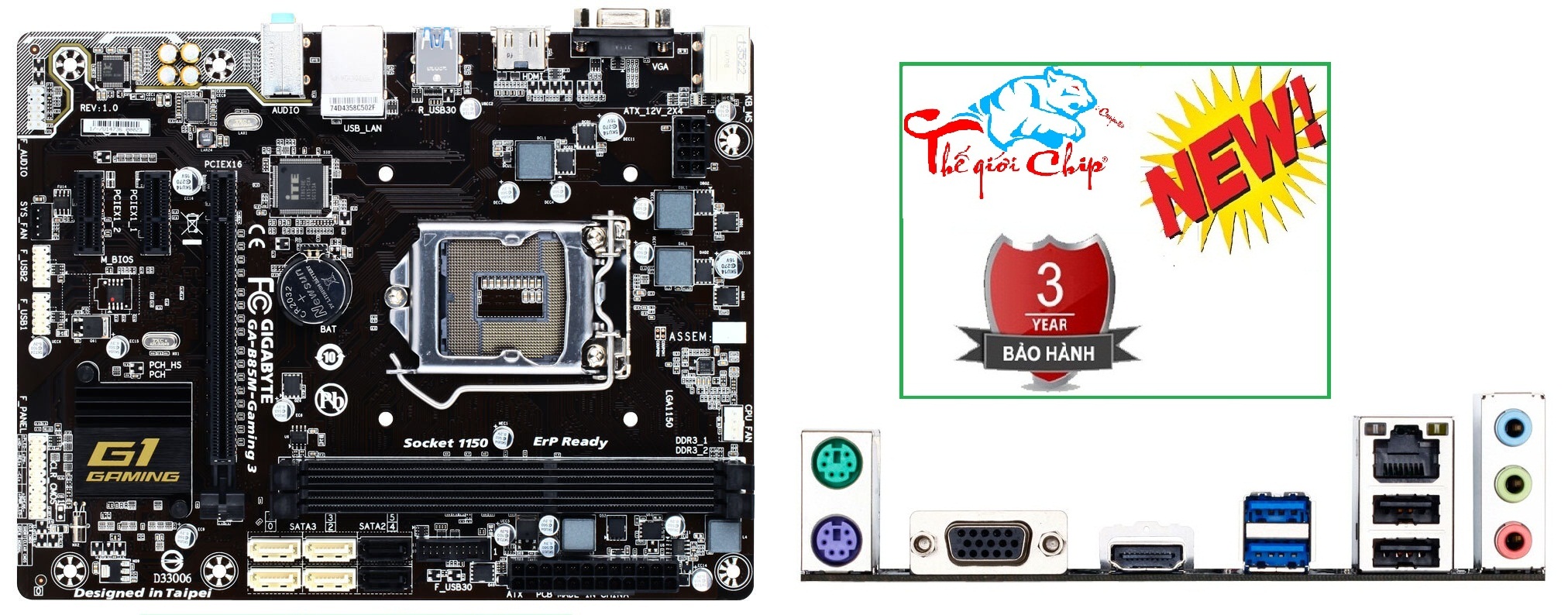 Mainboard Gigabyte B85M-Gaming 3