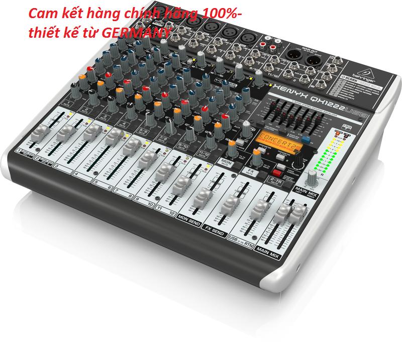 Bộ trộn âm thanh 10 kênh BEHRINGER QX1222USB