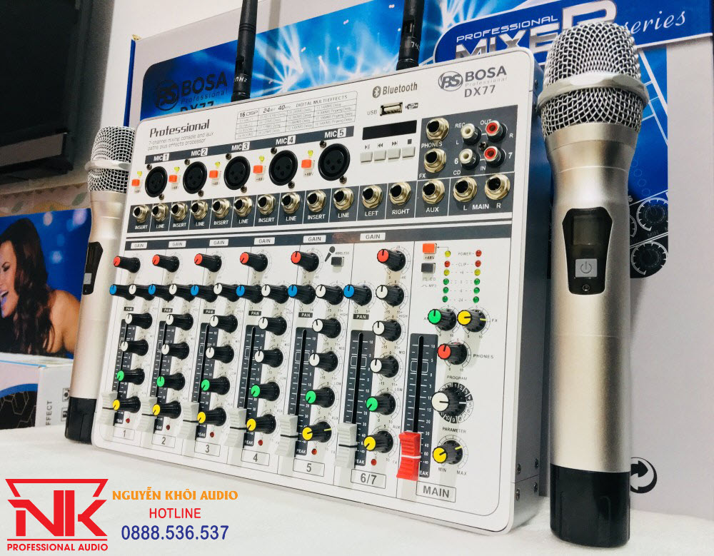 Mixer tích hợp Micro Bosa DX77