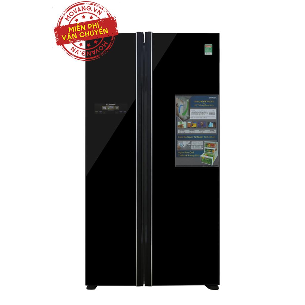 Tủ lạnh Side by Side Hitachi R-FS800PGV2 605L