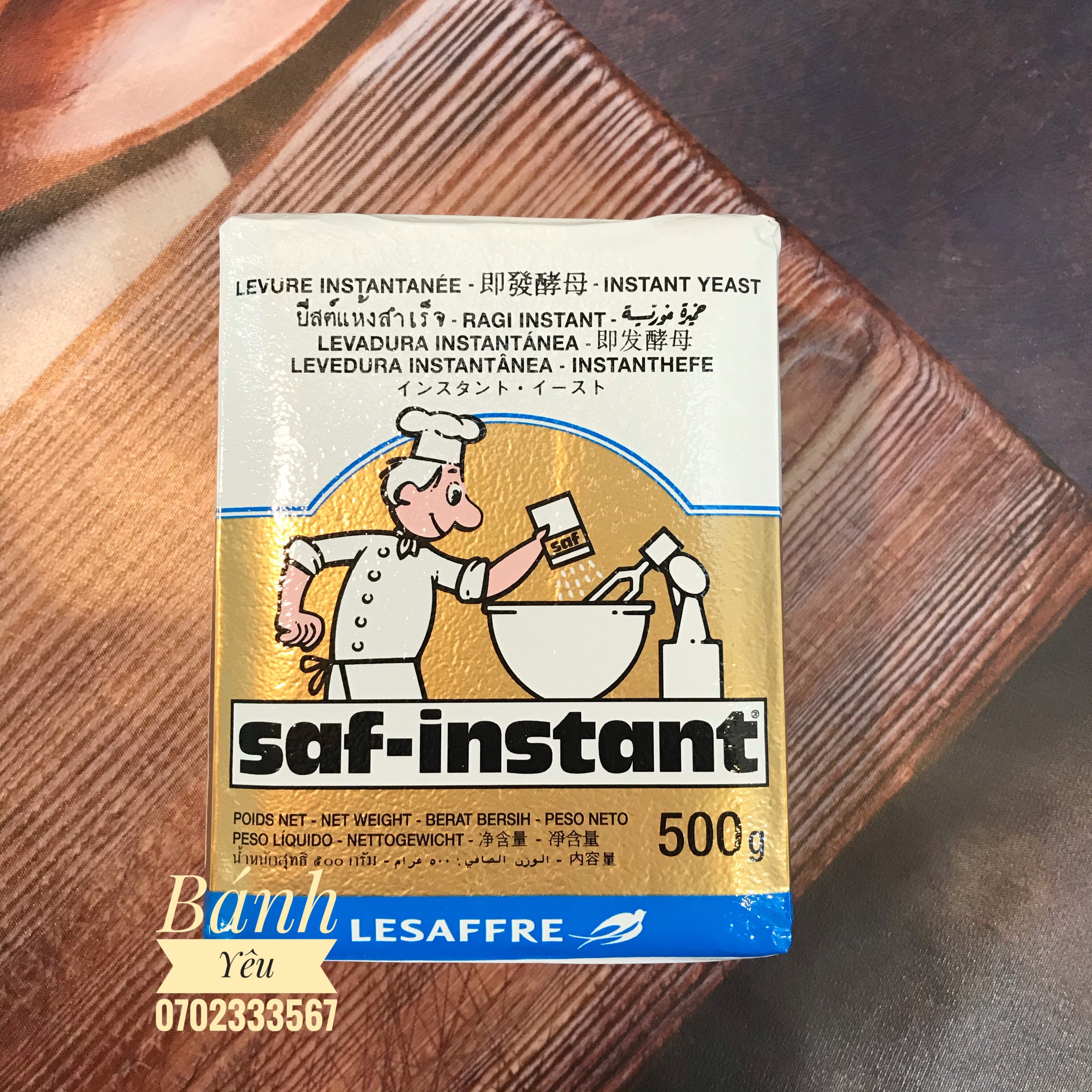 Men Khô Saf mặn/ngọt 500g