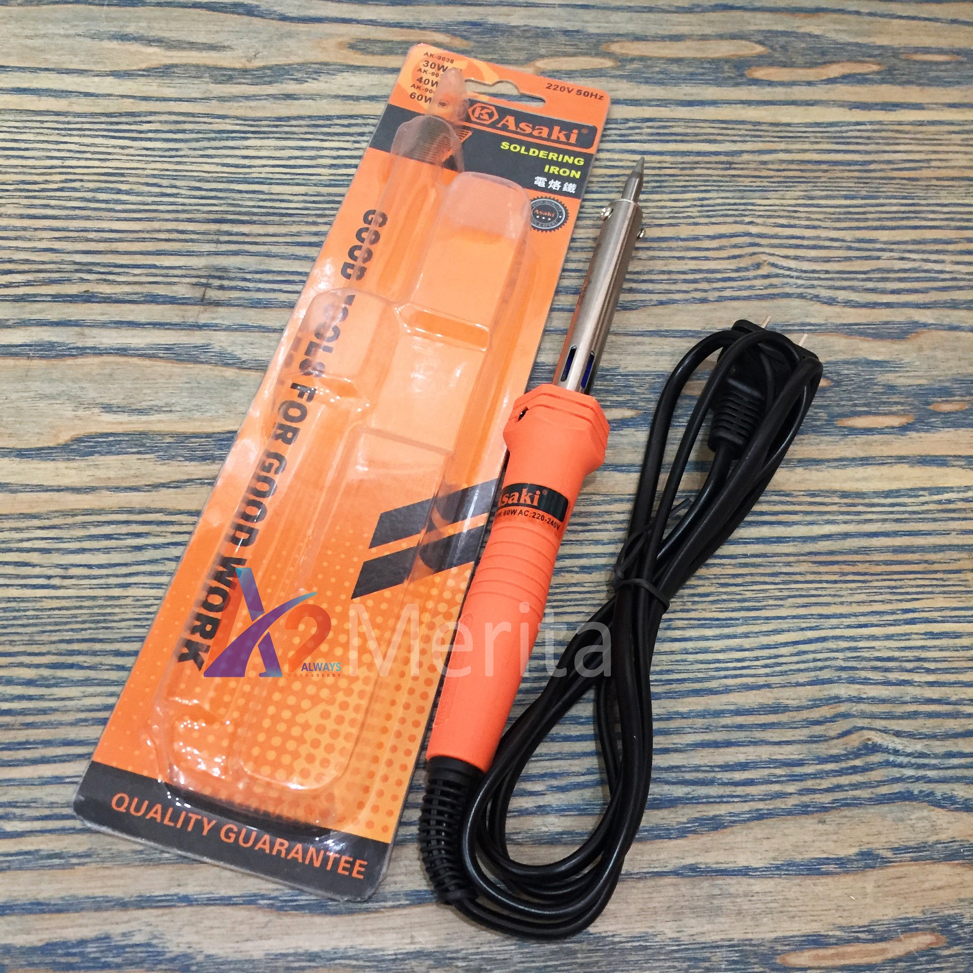 Mỏ hàn chì Asaki AK-9040