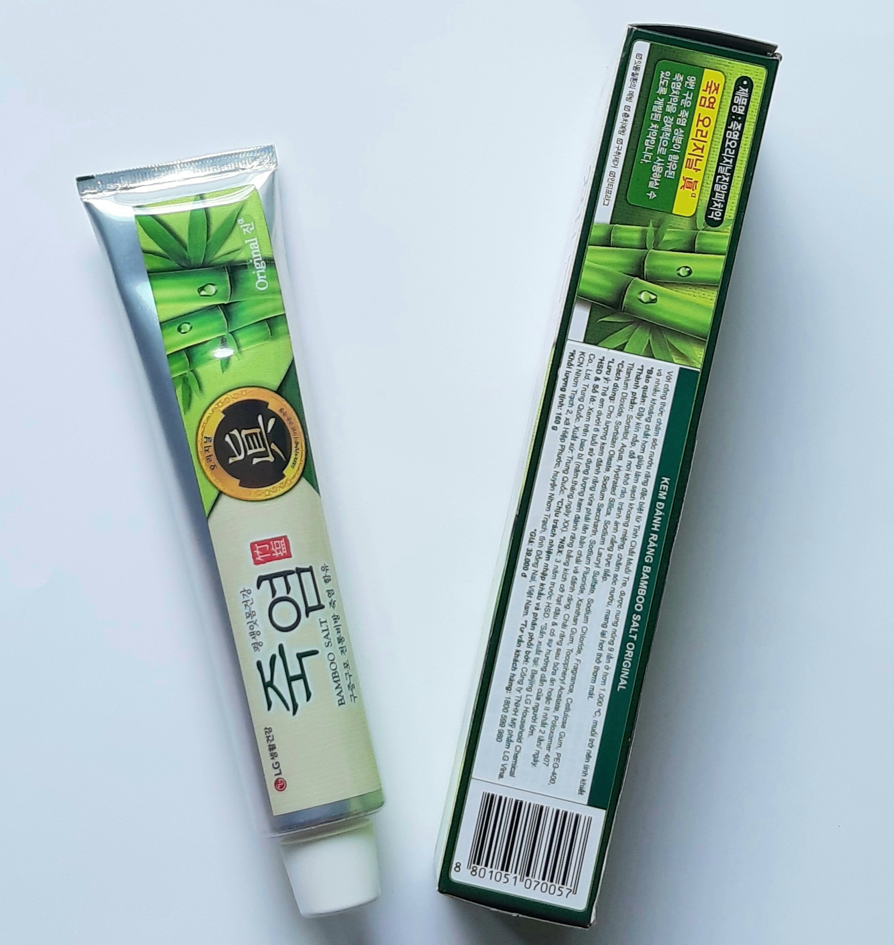 Kem đánh răng Bamboo Salt Oriental Herb