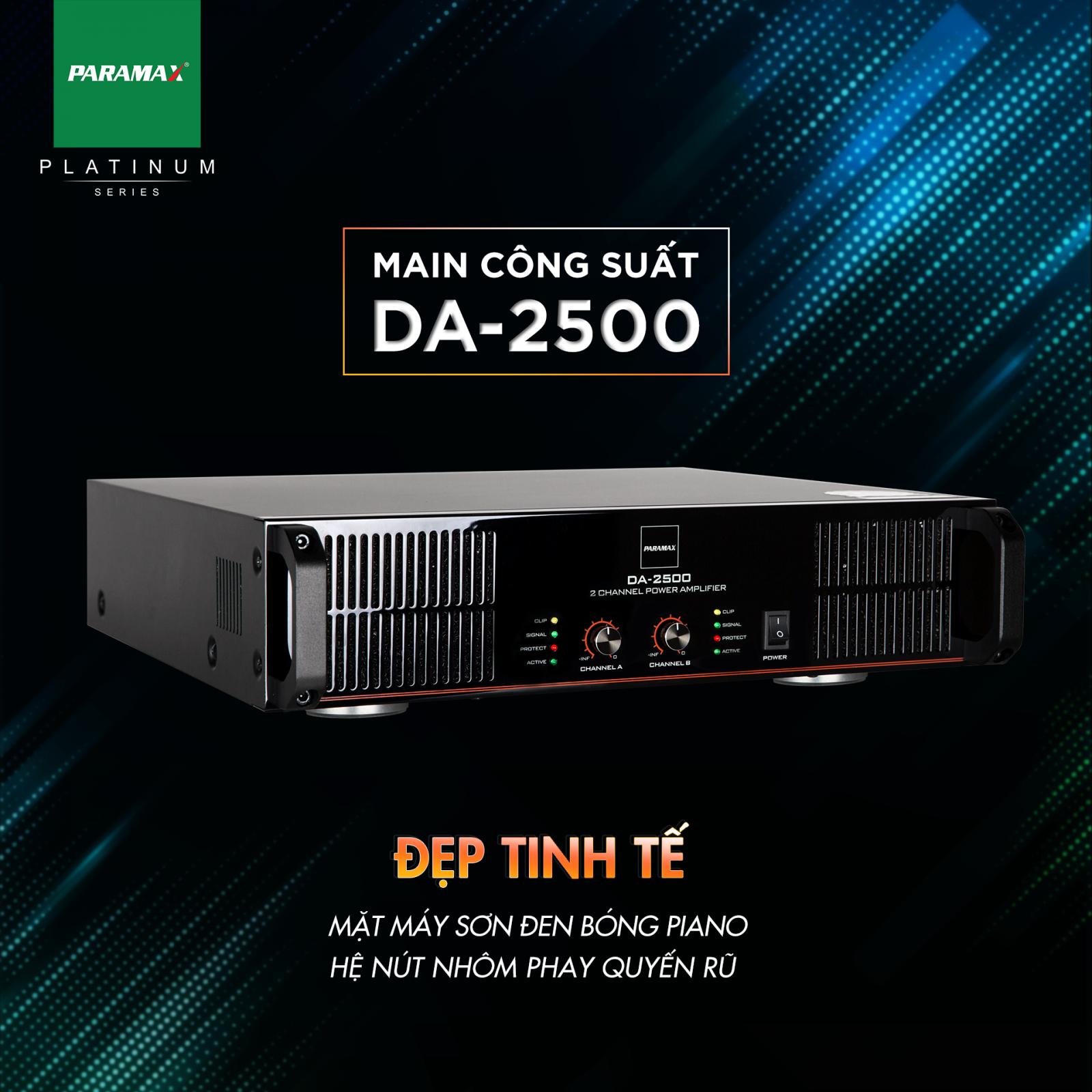 Cục Đẩy Công Suất Karaoke Paramax DA-2500