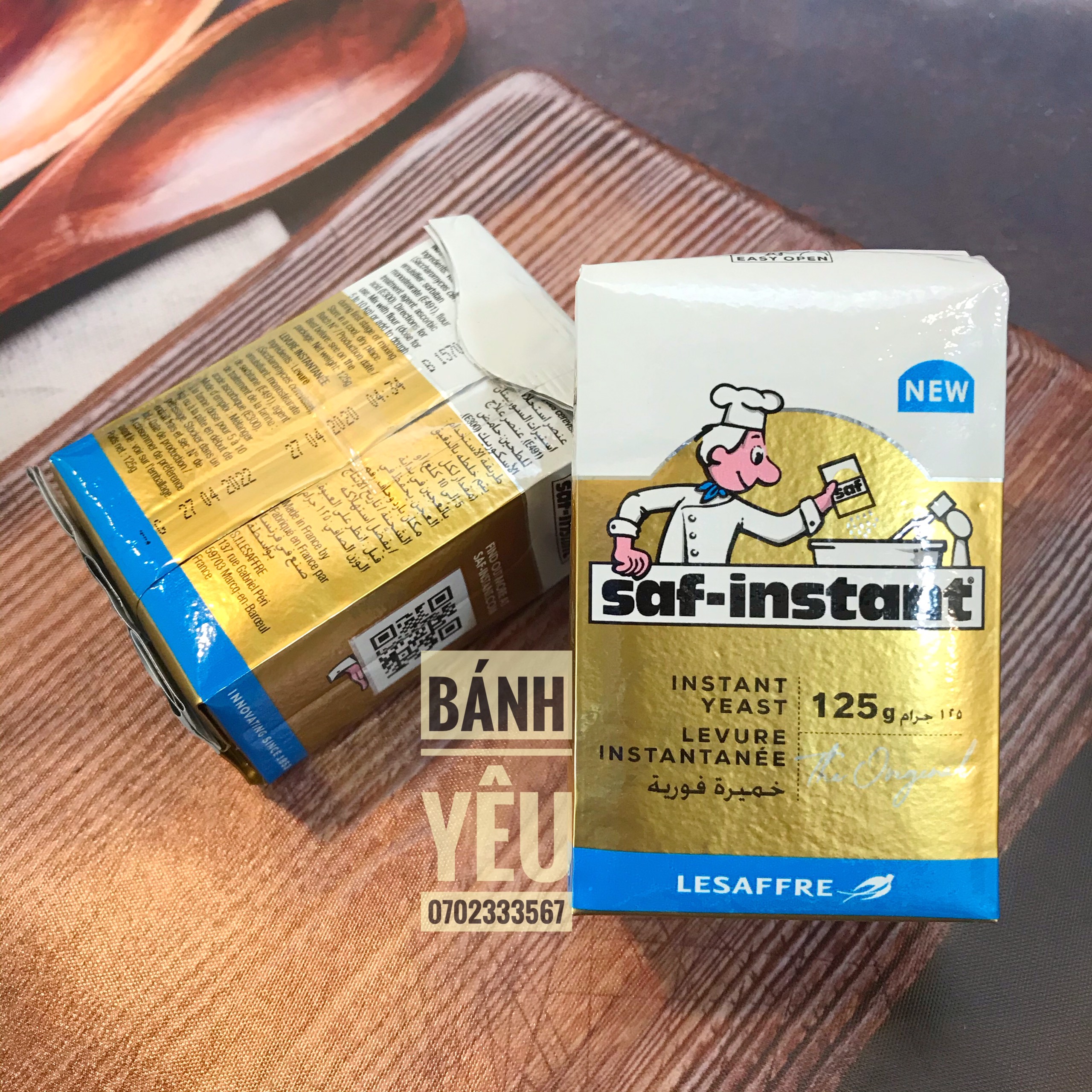 Men khô Saf mặn/ngọt 125g