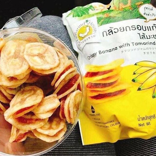 Bánh chuối kẹp me