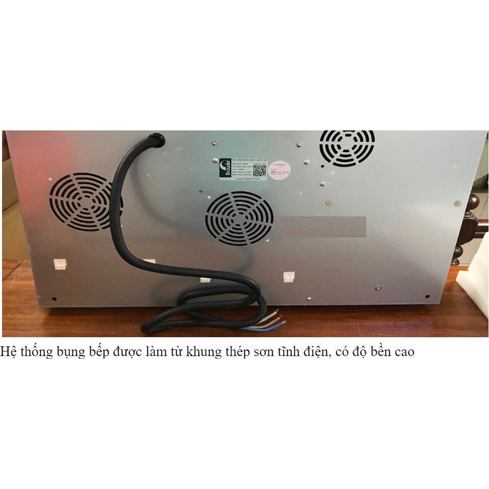 Bếp từ Bauer BE 33SE