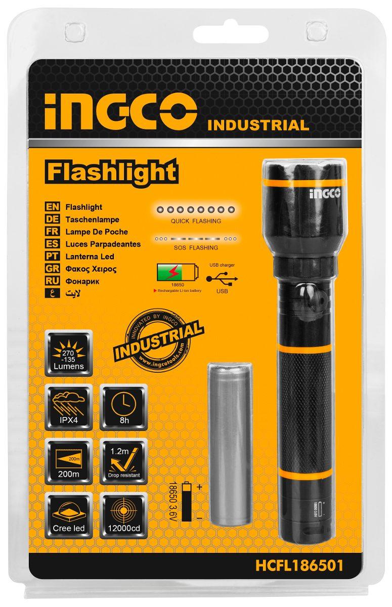 ĐÈN PIN INGCO HCFL186501
