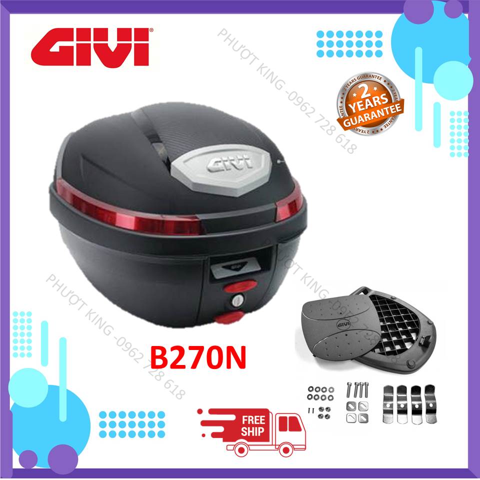 Thùng Givi B270N 27 Lít