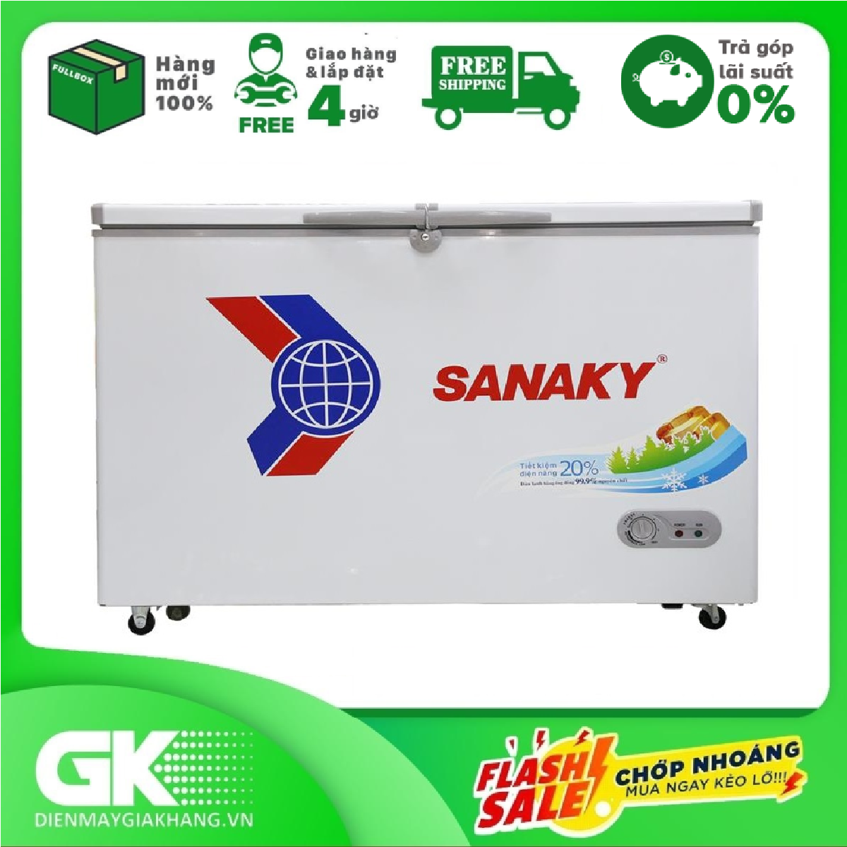Tủ Đông Sanaky VH-2899W1 280L