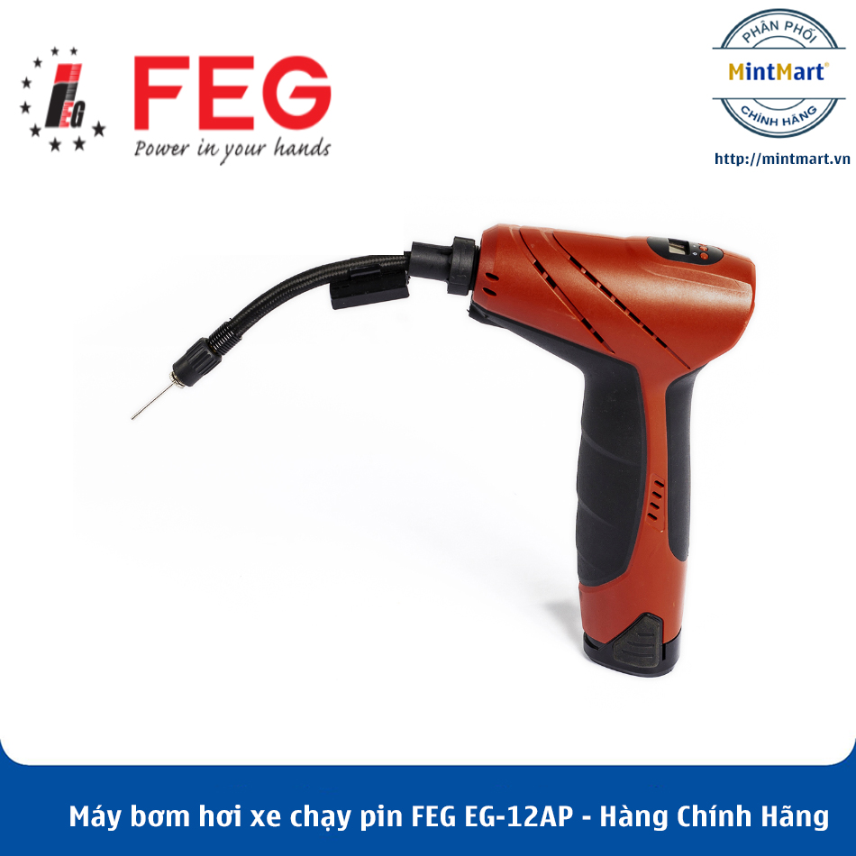 MÁY BƠM HƠI XE ĐẠP FEG EG-12AP