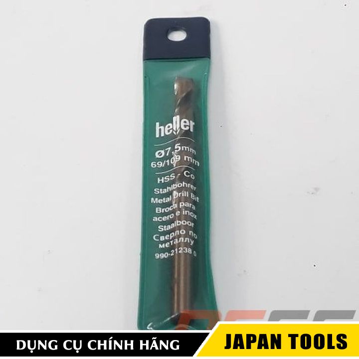 MŨI KHOAN INOX HELLER 212380